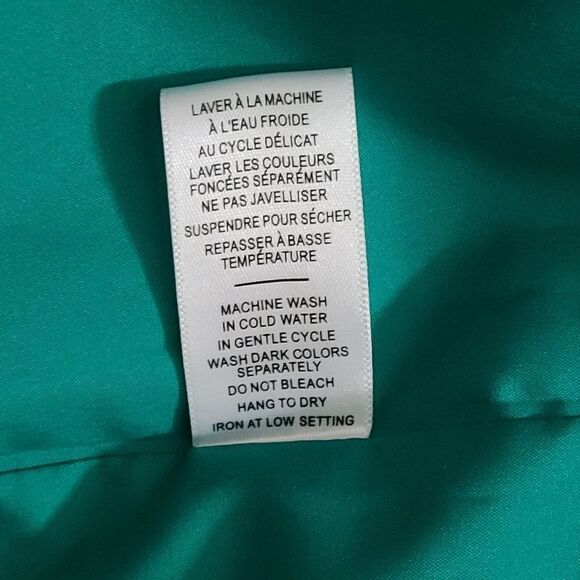 𝅺chic BY JACOB Green Sleeveless Fit-&-Flare Ruffle  Dress Size XS - Picture 13 of 14